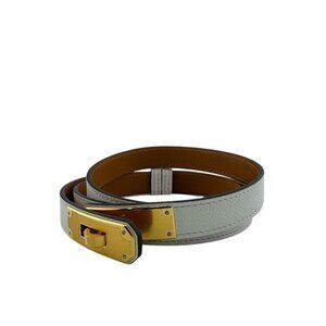 Hermes 2023 Kelly Belt White